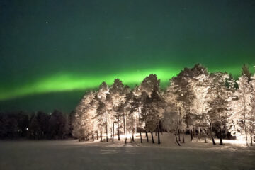 Nordlichter Polarlichter Lappland Finnland