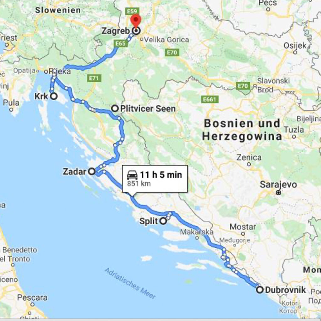 Kroatien in 5 Minuten – theTravellers